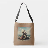 Older Mermaid Tragetaschen Mit Langen Trägern (Rückseite)