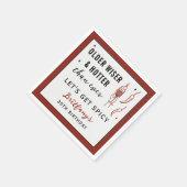 Older Wiser Hotter Than Ever Personalized Birthday Serviette (Ecke)