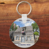 Oldest School House St. Augustine Fl Schlüsselanhänger (Vorderseite)