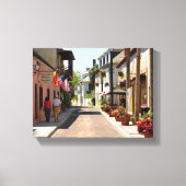 Oldest street St. Augustine, Florida Leinwanddruck (Vorderseite)