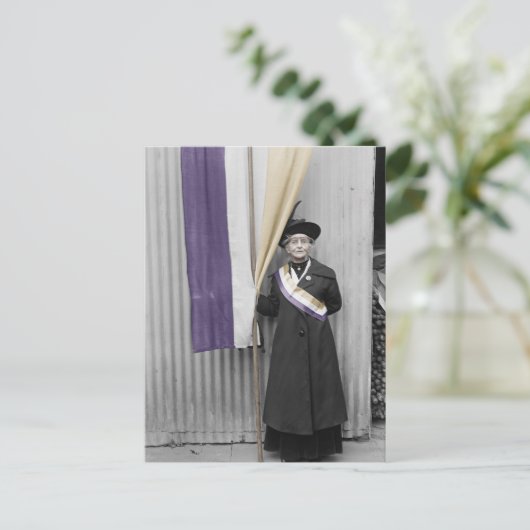 Oldest Suffragette Postkarte (Stehend Vorderseite)
