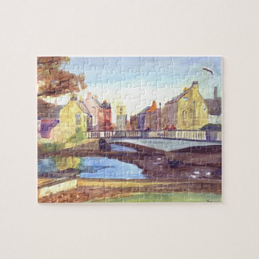Oldgate Bridge, Morpeth Jigsaw Puzzle (Horizontal)