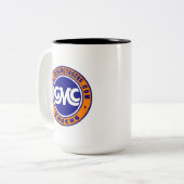 oldGMCtrucks.com-MitgliedsTasse Zweifarbige Tasse (Vorderseite Links)