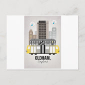 Oldham Postkarte (Vorderseite)