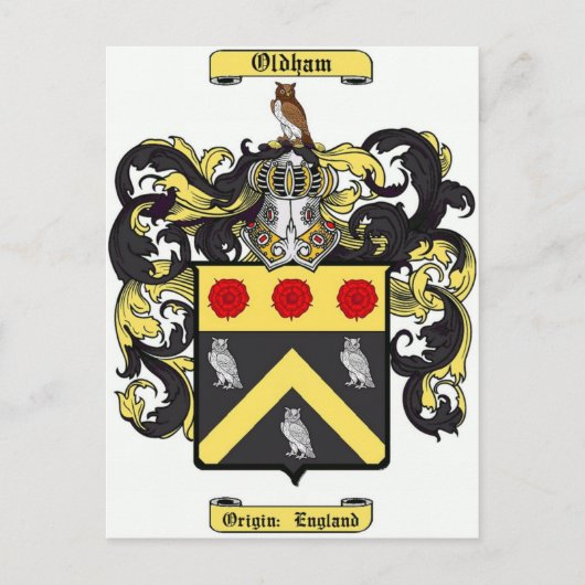 Oldham Postkarte (Vorderseite)