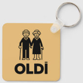 Oldi Birthday Schlüsselanhänger (Rückseite)