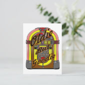 Oldie Aber Goodie Postkarte (Stehend Vorderseite)