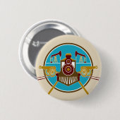Oldies Memoriy Theme Train and Oil Pump Button (Vorne & Hinten)