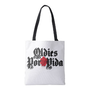 Oldies por vida Einkaufstasche Tasche