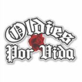 Oldies pvida decal Sticker (Vorderseite)