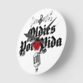 Oldies pvida Wandschaltuhr Runde Wanduhr (Winkel)