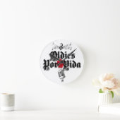 Oldies pvida Wandschaltuhr Runde Wanduhr (Zuhause)