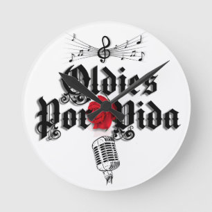 Oldies pvida Wandschaltuhr Runde Wanduhr