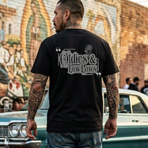 Oldies und Low Lows Rückseite T-Shirt