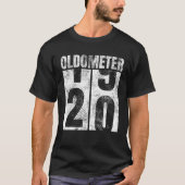 Oldometer 19-20 Jahre alte Frau Bday Graphic 20T T-Shirt (Vorderseite)