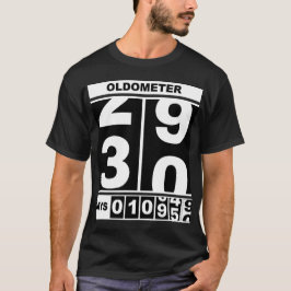 Oldometer 30. Geburtstag Lustiger Meilenstein Kilo T-Shirt