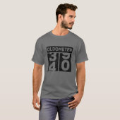 Oldometer 39-40 | 40Th Birthday Funny Gift T-Shirt (Vorne ganz)