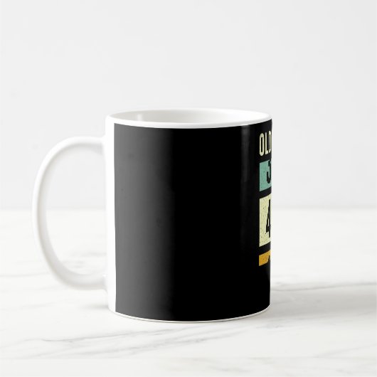 Oldometer 40. Geburtstagsgeschenk Kaffeetasse (Links)