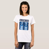 Oldometer 40 T-Shirt (Vorne ganz)