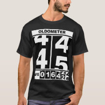 Oldometer 45. Geburtstag Lustiger Meilenstein Kilo