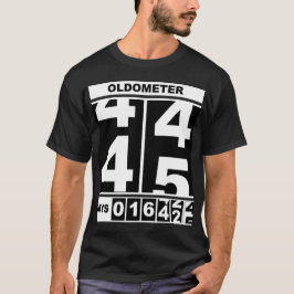Oldometer 45. Geburtstag Lustiger Meilenstein Kilo T-Shirt