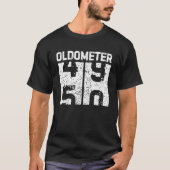 Oldometer 50 Geboren 1975 T-Shirt (Vorderseite)