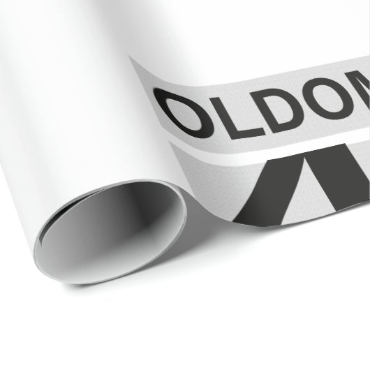 Oldometer 50. Geburtstag Geschenkpapier (Rolleneckpunkt)