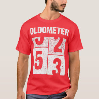 Oldometer 53 Jahre Geboren 1968 53. Geburtstag T-Shirt