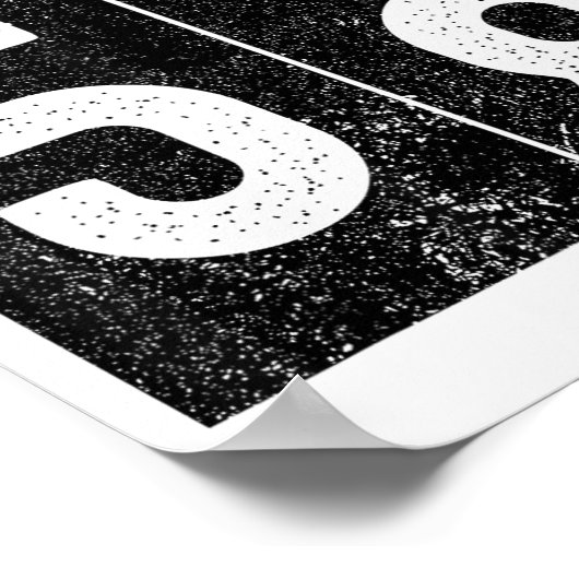 Oldometer 58th Birthday Funny Retro Turning 58 Yea Poster (Ecke)