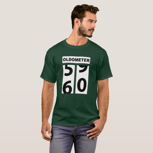 Oldometer 60 T-Shirt (Vorne ganz)
