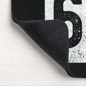 Oldometer 62. Geburtstag lustig retro wird 62 Mousepad (Ecke)