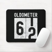 Oldometer 62. Geburtstag lustig retro wird 62 Mousepad (Mit Mouse)