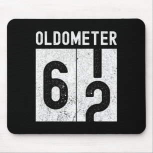 Oldometer 62. Geburtstag lustig retro wird 62 Mousepad