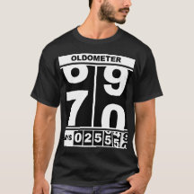 Oldometer 70. Geburtstag Lustiger Meilenstein Kilo
