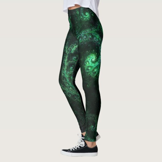 OldOnes Fraktal Art Design Leggings (Links)