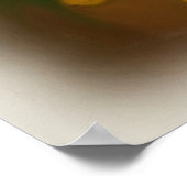 ÖLDRUCK DER BLUME POSTER (Ecke)