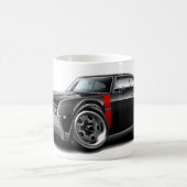 Olds 442 Schwarz-Rotes Auto 1968 Kaffeetasse (Mittel)
