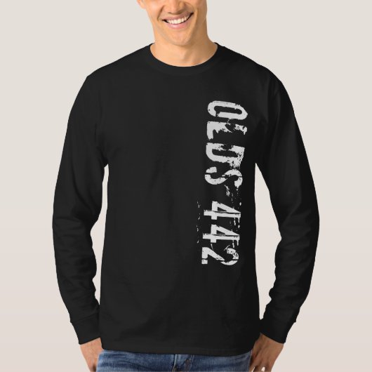 Olds 442 Vert T - Shirt (Vorderseite)