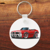Olds Cutlass Red Convertible Schlüsselanhänger (Vorderseite)