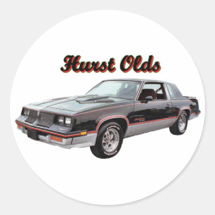 Olds: Hurst Runder Aufkleber