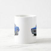 Olds Macheten-Blau-Auto 1967 Kaffeetasse (Mittel)