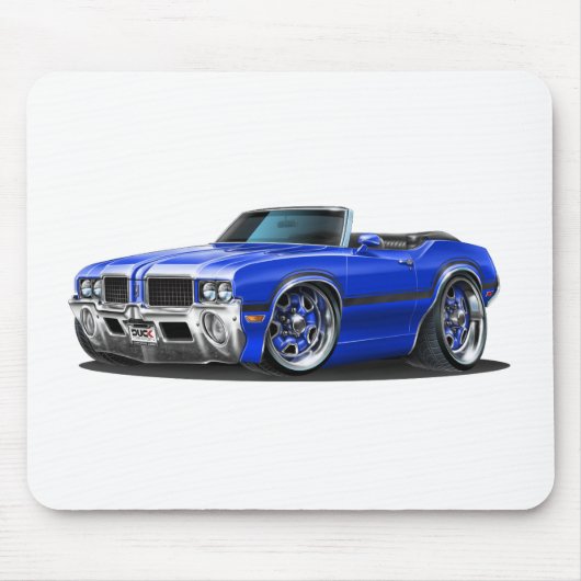 Olds Macheten-Blau-Auto Mousepad (Vorne)
