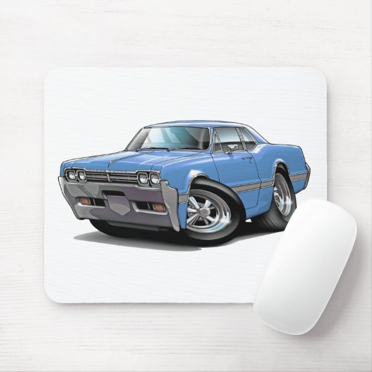 Olds Macheten-lt 1966 Blue Car Mousepad (Mit Mouse)