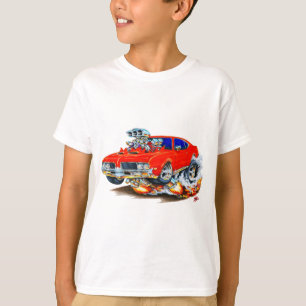 Olds Macheten-Rot-Auto 1969 T-Shirt