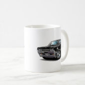 Olds Macheten-Schwarz-Auto 1966 Kaffeetasse (VorderseiteRechts)