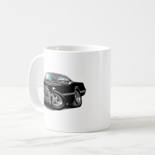 Olds Macheten-Schwarz-Auto 1966 Kaffeetasse (Vorderseite Links)