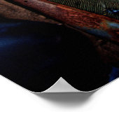 Olds Rocket Poster (Ecke)