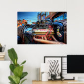 Olds Rocket Poster (Heimbüro)