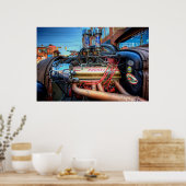 Olds Rocket Poster (Küche)