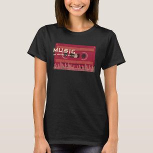 OldSchool 80er 90s Retro-Musikband T-Shirt